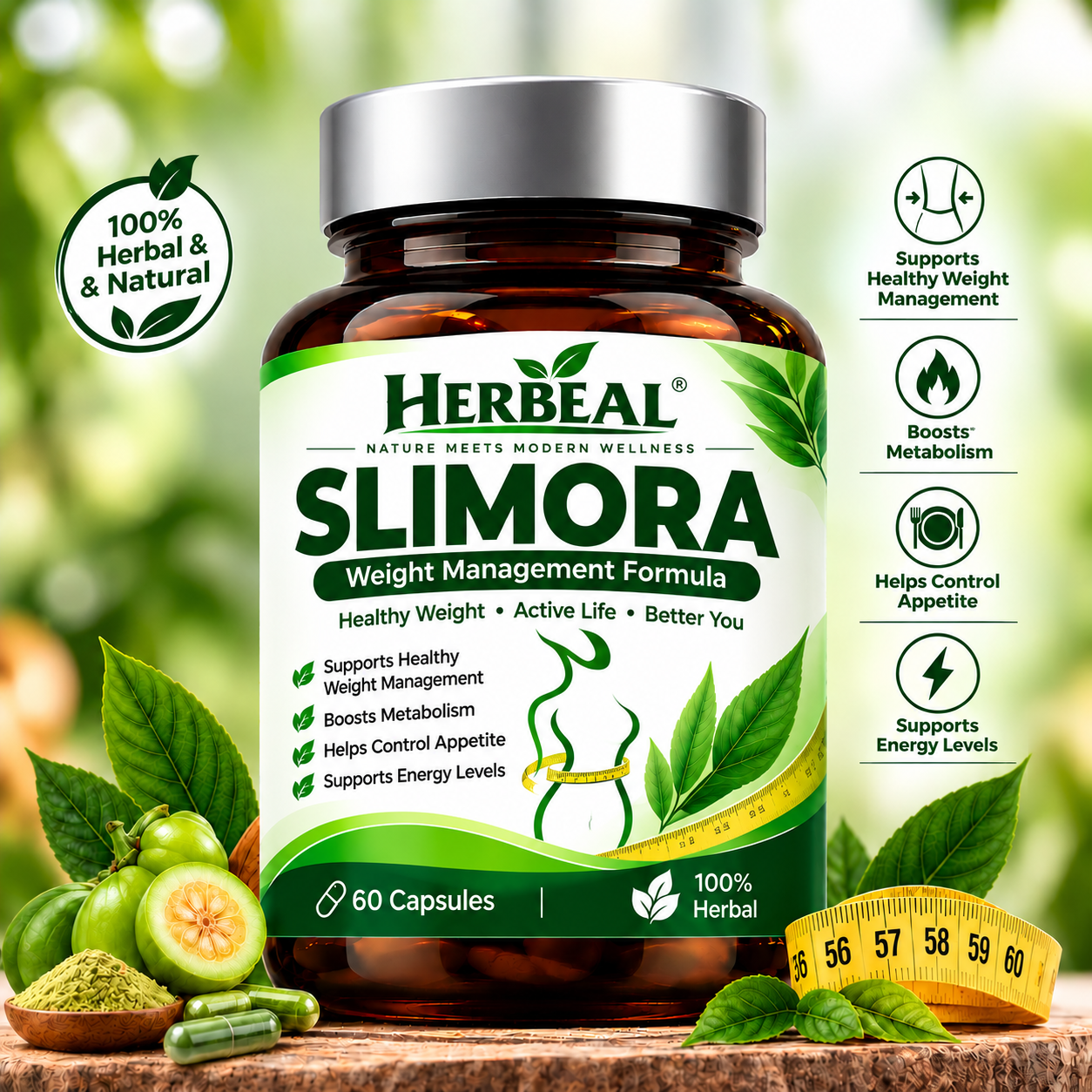 SLIMORA — HERVEAL — Herbal Wellness — HERVEAL